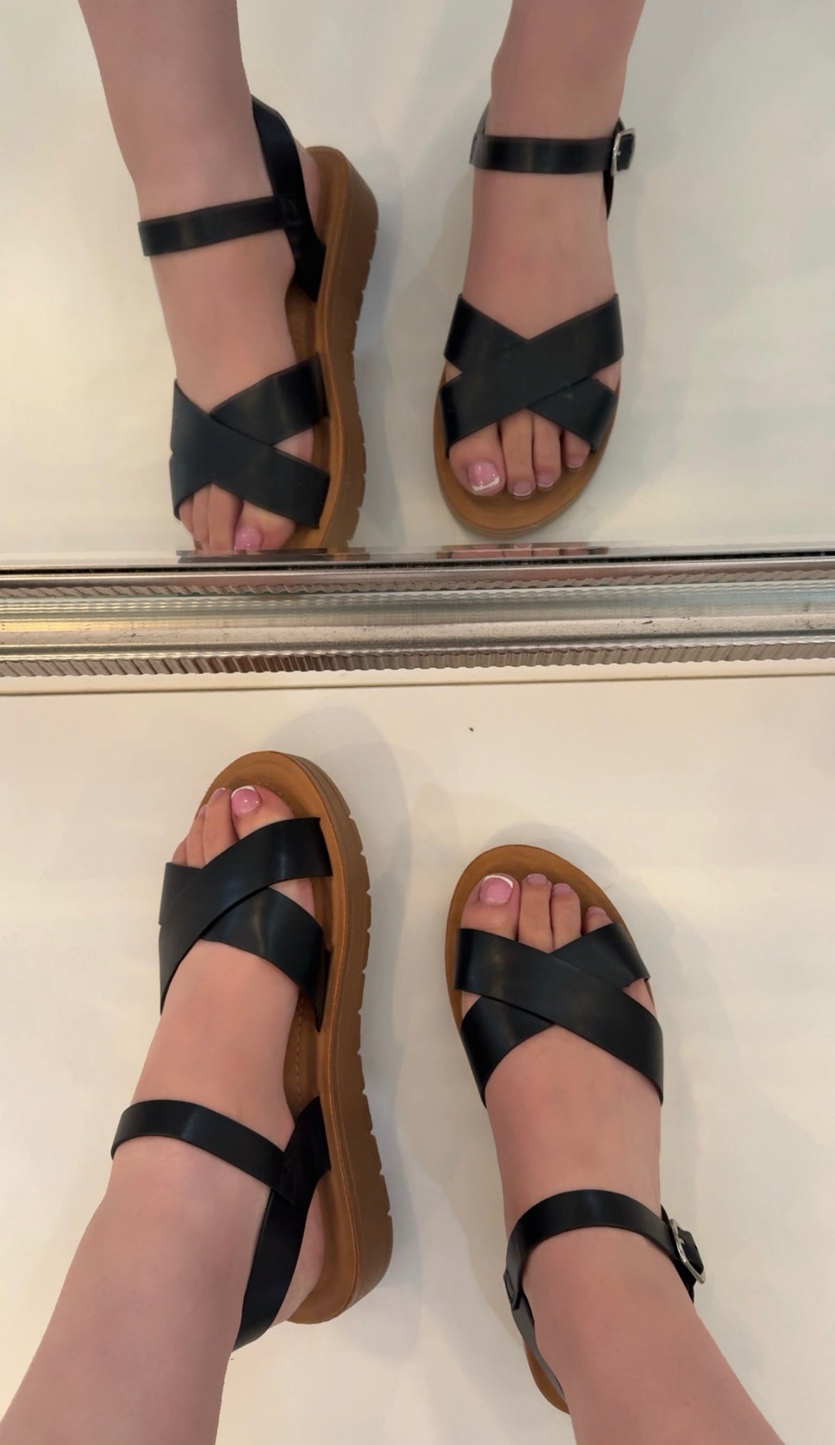 Comfort Baby Slip On Platform Sandal