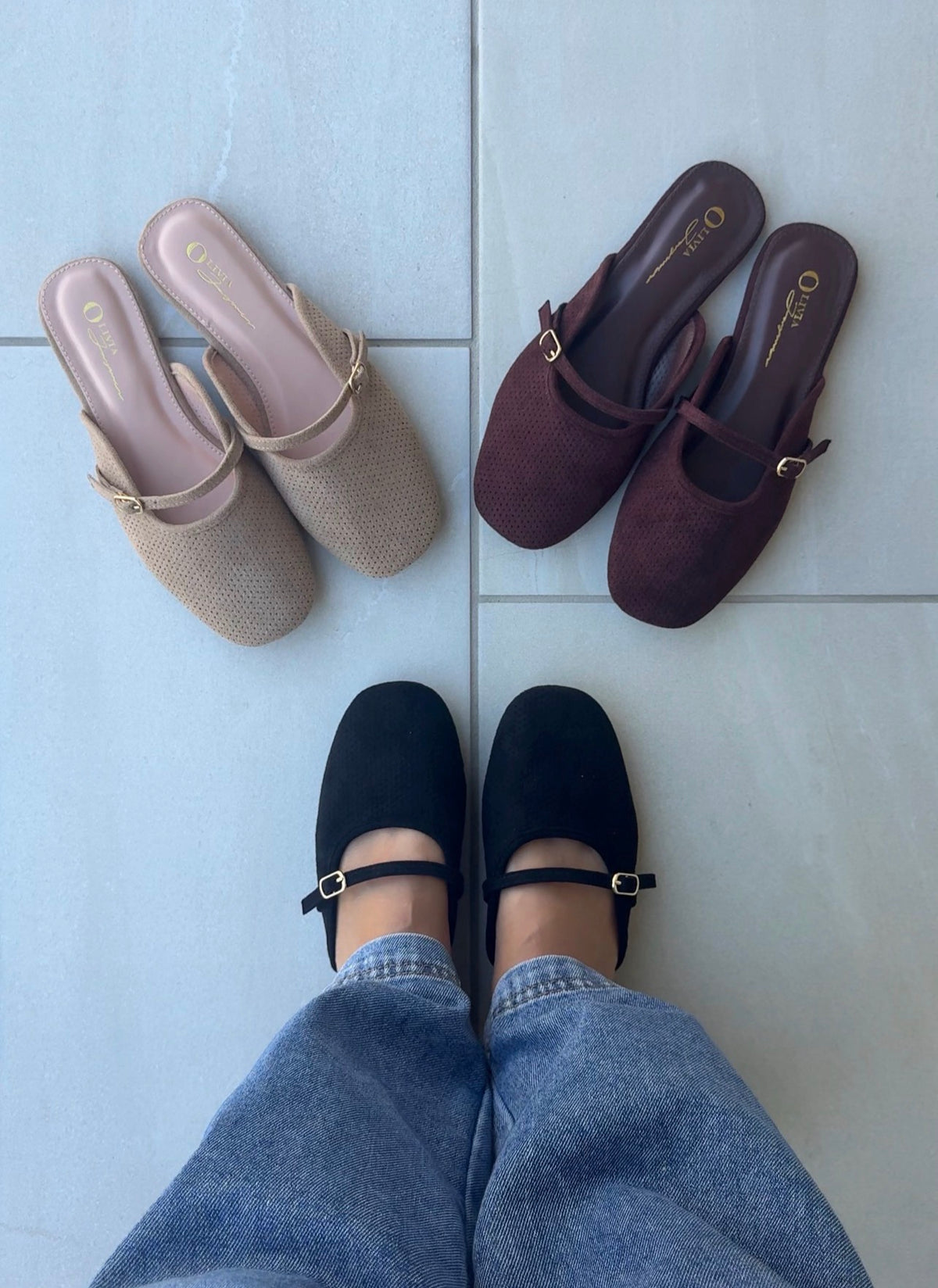 Patrick Slip On Suede Ballet Flat