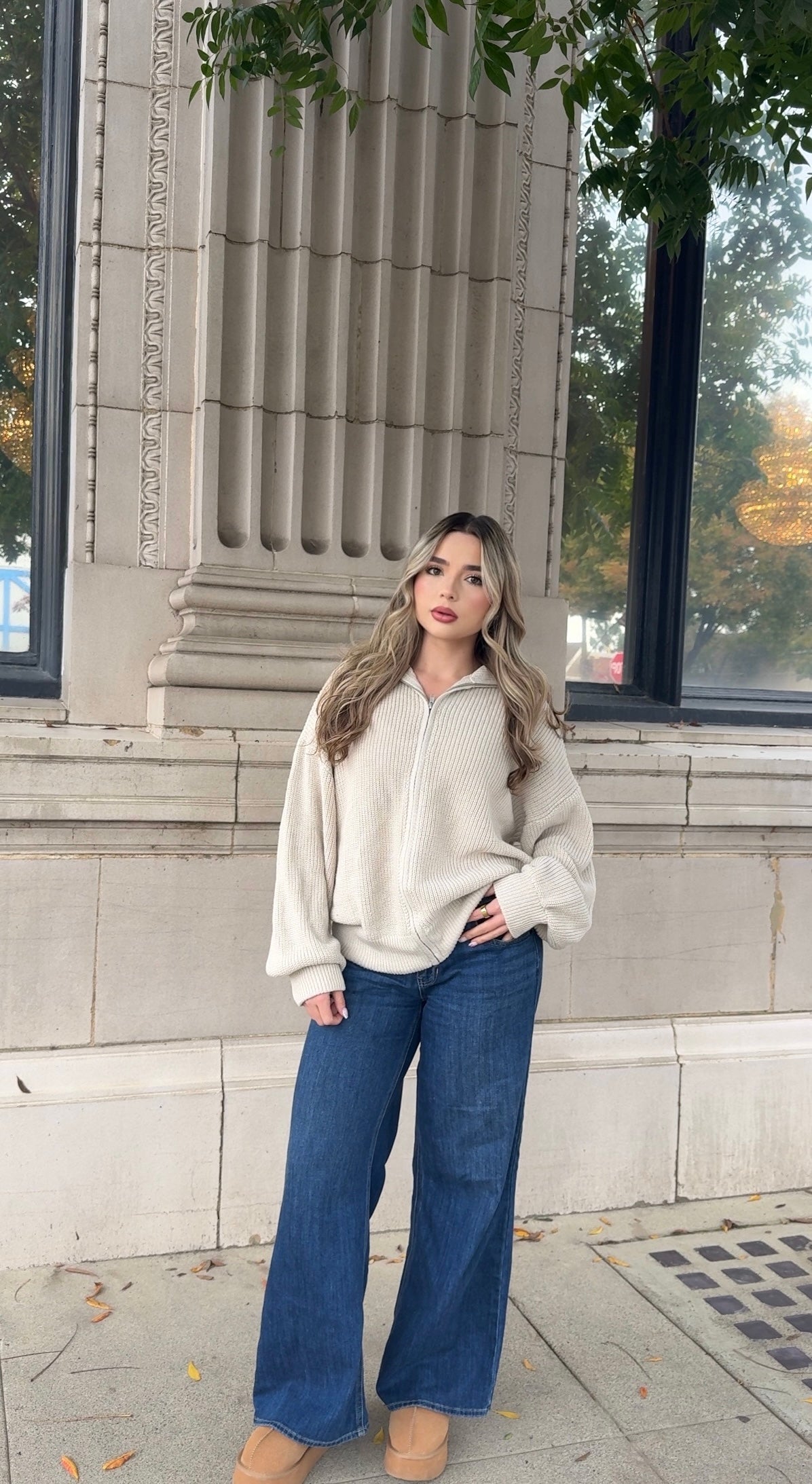 Riley Mid Rise Denim Jeans