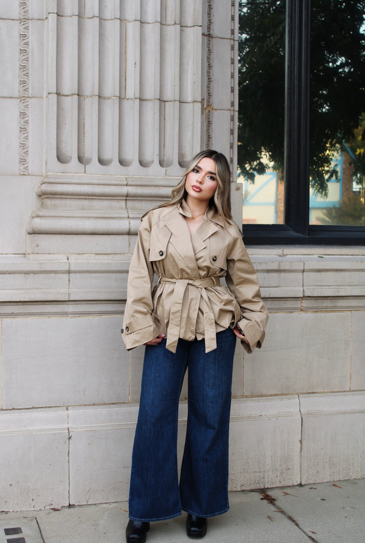 Ember Trench Coat