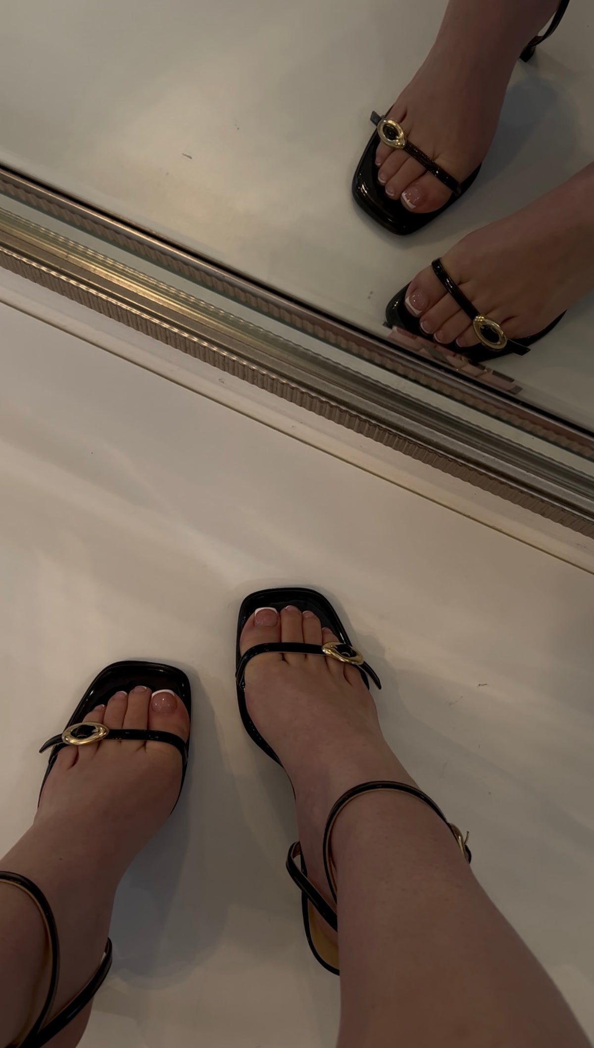 Margot Ankle Strap Mid Heel