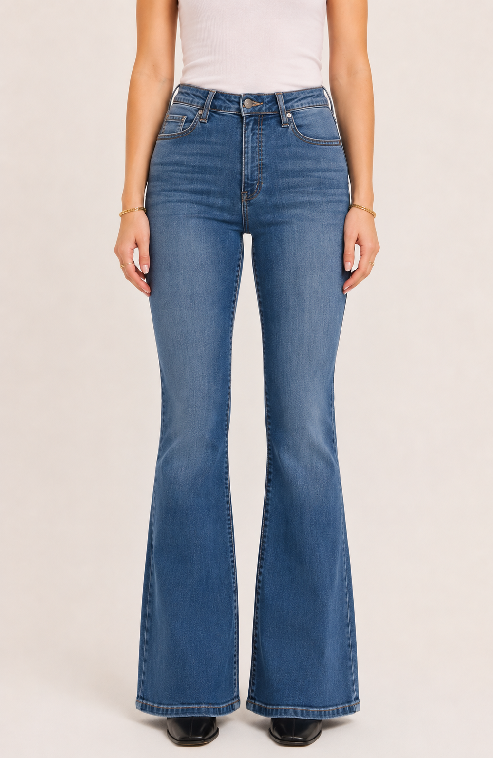 Juliana High Rise Flare Jeans