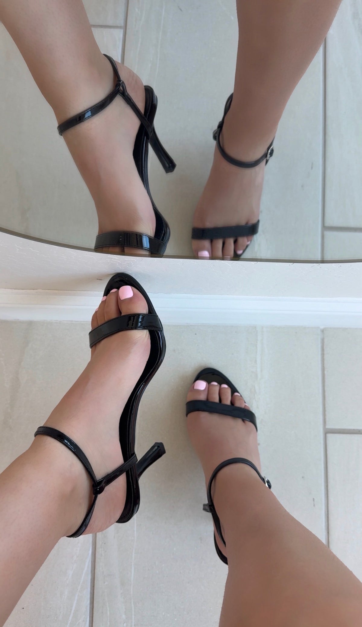 Costanza Open Round Toe Heel