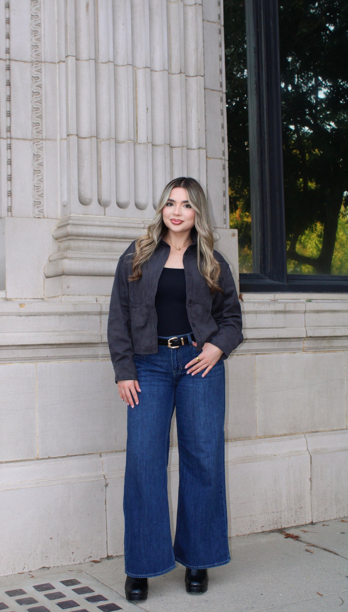 Everyday Icon Suede Leather Bomber