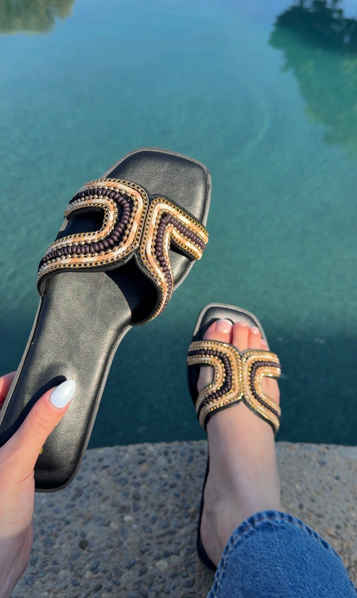 Isla Bonita Slip On Sandal