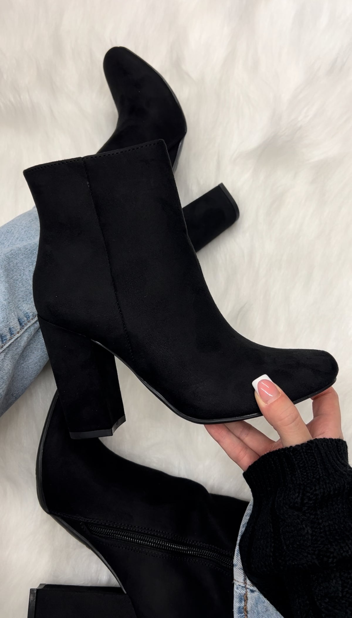 So Flirty Ankle Bootie - Black