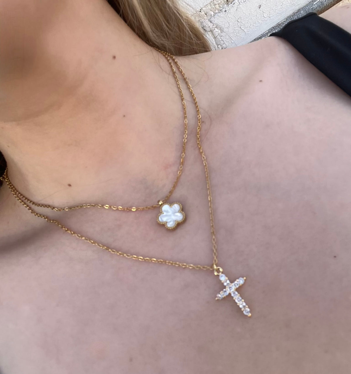 Stainless Steel Cross Necklace