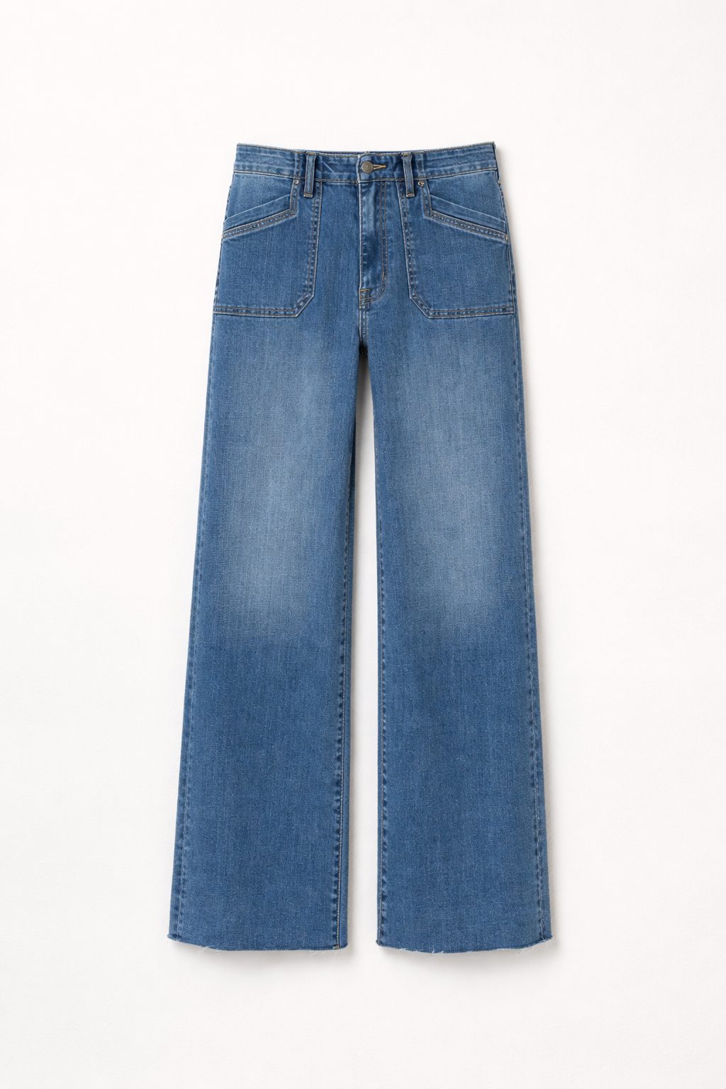 Amber High Rise Straight Leg Jeans