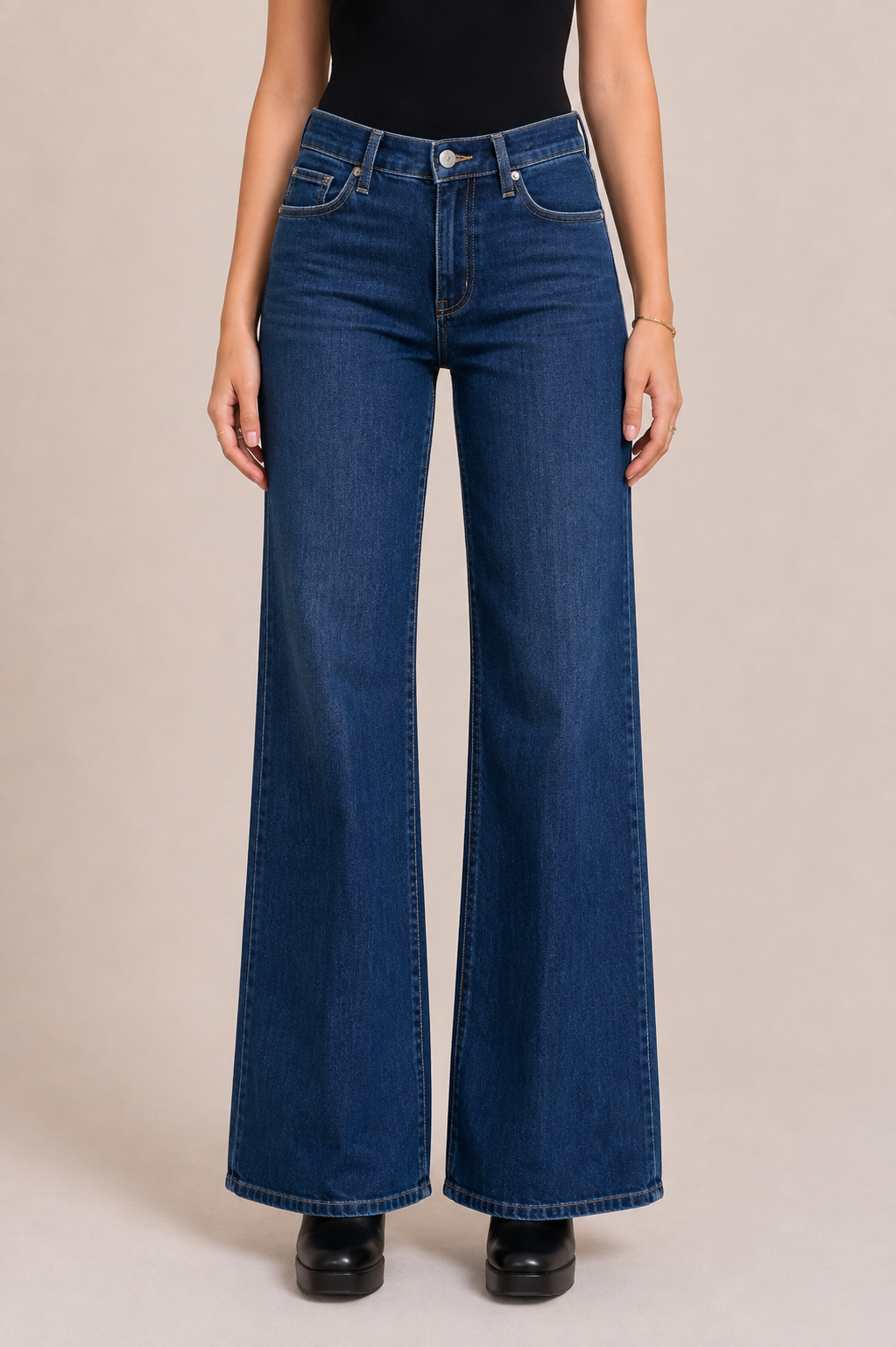 Riley Mid Rise Denim Jeans