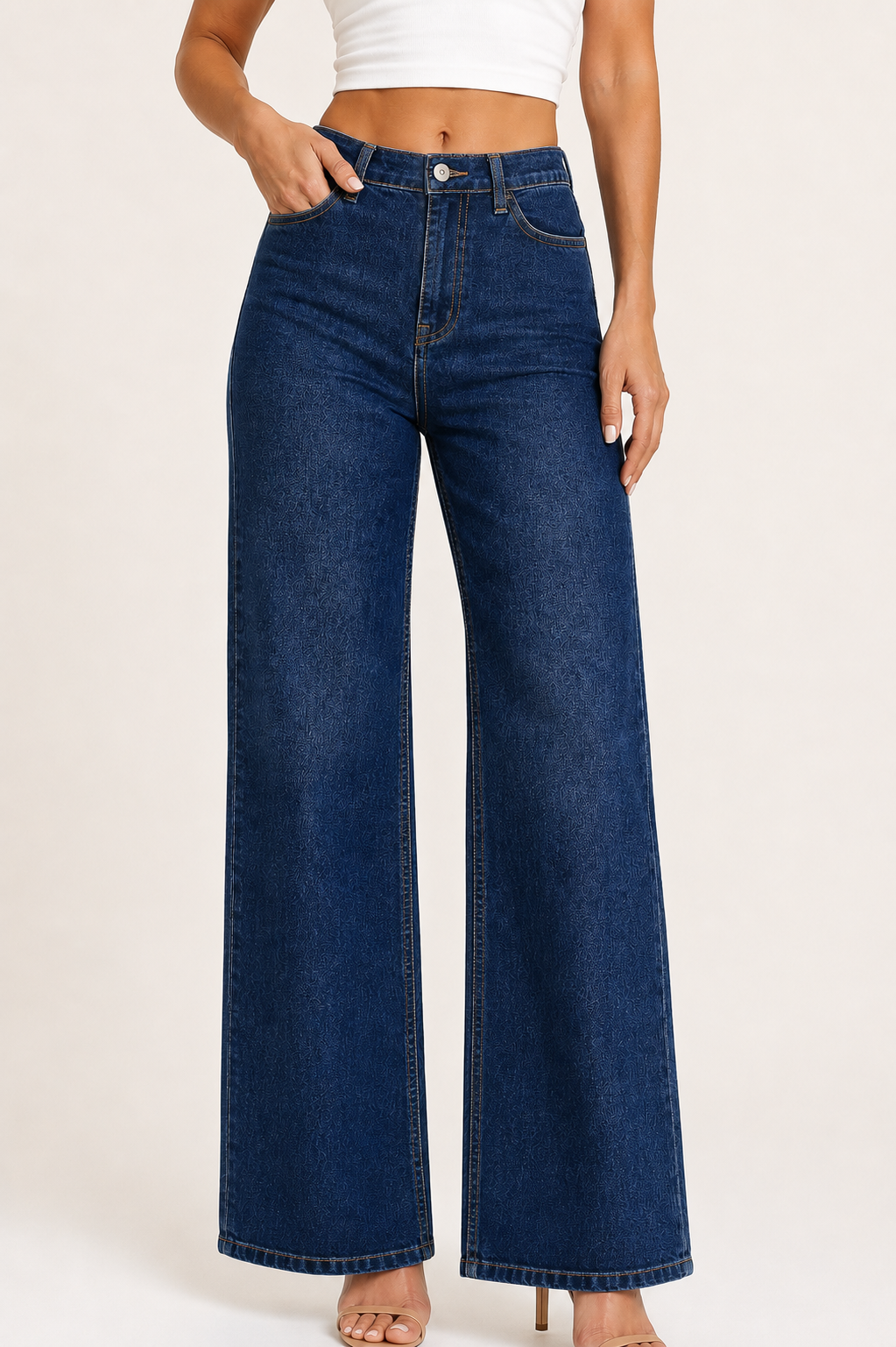 Tammy High Rise Wide Leg Jeans