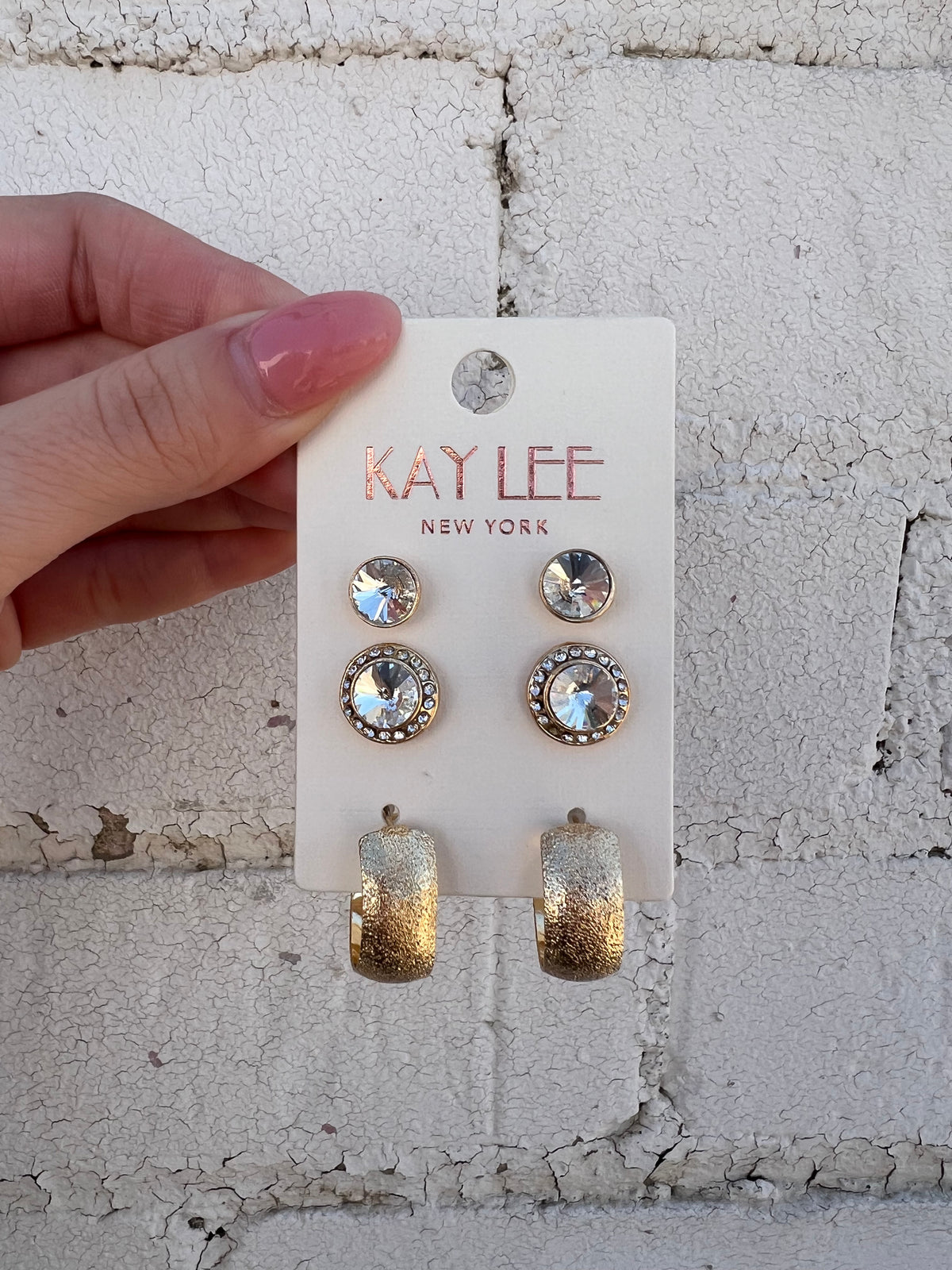 3 Piece Earrings Set